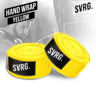 Svarga Hand Wrap 5 Meter - Handwrap Boxing - MMA - Muaythai Yellow