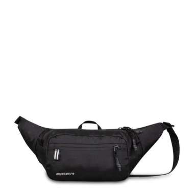 EIGER TAS PINGGANG IRIDIUM 2L FOLDABLE WB - BLACK All Size Hitam