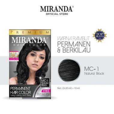 Miranda Hair Color 3D Original- Cat Rambut Miranda Semir Rambut Murah MC-6 Bleaching