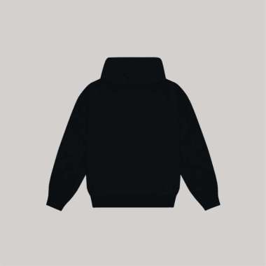 Black Onyx Hoodie OG "Single Layer" Boxyfit 375GSM M