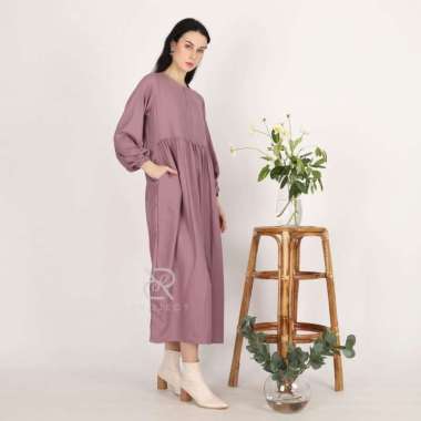 D&R PROJECT _ Acc GUMMY DRESS GAMIS JUMBO BUSUI BUMIL FASHION MUSLIM BASIC KOREAN STYLE L GUMMY TARO