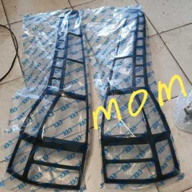 Paket JSL Garnish Lampu Depan Belakang Hitam Doff CRV 2007-2012 Gen 3