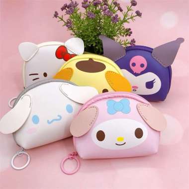 DOMPET KOIN SANRIO POMPOM