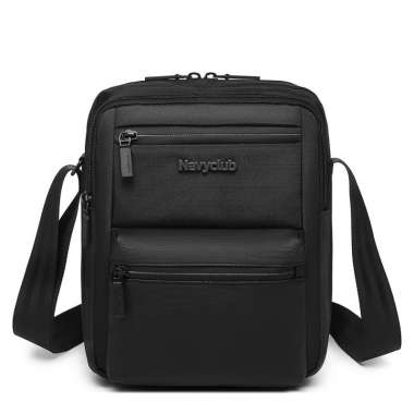 Navy Club Tas Selempang Sling Bag EIC - Tas Pria Wanita Crossbody Bags Tas Outdoor Black
