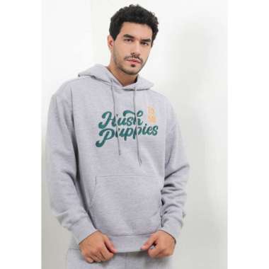 Hush Puppies Hoodie Pria Tripp Po Gray Gray M