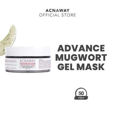 ACNAWAY Mugwort Gel Mask Anti Pores Masker Gel Masker Mugwort Wash off mask [BPOM]
