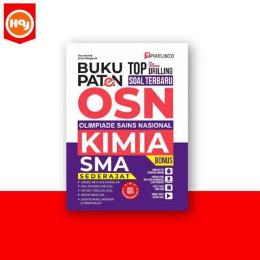 Buku OSN Kimia SMA | Buku Paten Olimpiade Sains Nasional Kimia Untuk SMA/MA - Pixelindo