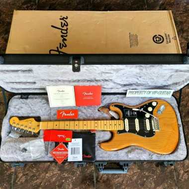 fender usa american professional ii stratocaster hss roasted pine