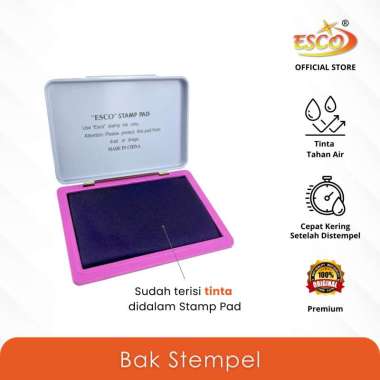 ESCO Bak Stempel / Bantalan Tinta Stempel / Stamp Pad ES-22