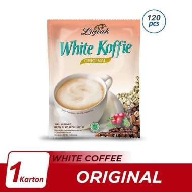 Luwak White Coffe Kopi instant luwak [20 g/ 120 Sachet/ 1 Dus]