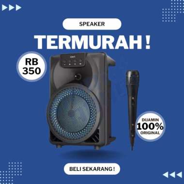 Speaker Cas Portable Robot RB350 (Sudah Dapat Microphone)