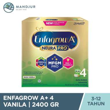 Enfagrow A+4 Vanila - Susu Pertumbuhan Anak 3+ Tahun 2400 gram