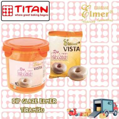 DIP GLAZE ELMER TIRAMISU 1 KG