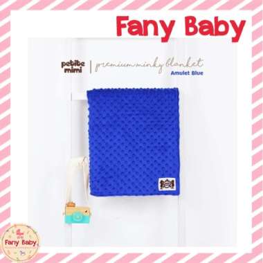 PETITE MIMI PREMIUM MINKY BLANKET AMULET BLUE