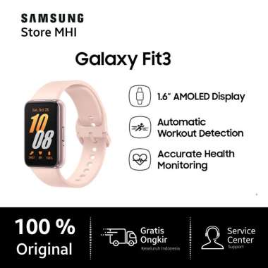 Samsung Galaxy Watch Fit3 - Smartwatch, Original pink gold