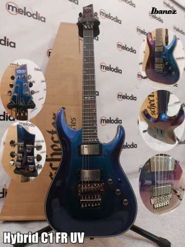 Schecter Hellraiser Series 6-Strings Electric Guitar Hybrid-C1-FR-UV