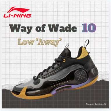 Li-Ning Way of Wade 10 Low 'Away' ABAS083-7 45