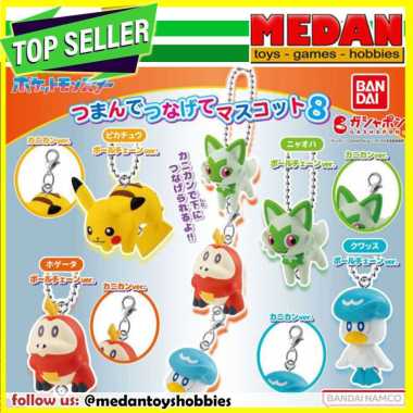 Bandai Gashapon Gacha Pokemon Scarlet Violet vol 8 Keychain ORI Figure [RANDOM]