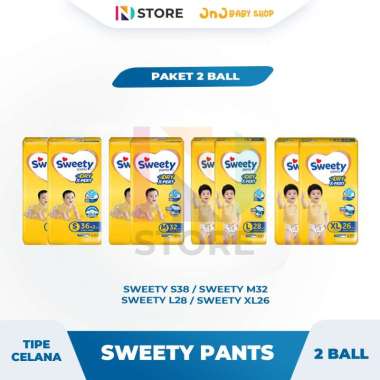Sweety Bronze Pants S38/M32/L28/XL26 Tipe Celana 2 Ball/Pack SWEETY M32 2 BALL