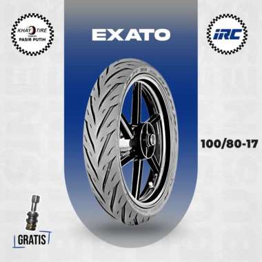 Ban Tubles Motor Sport IRC EXATO NR88 100/80 Ring 17