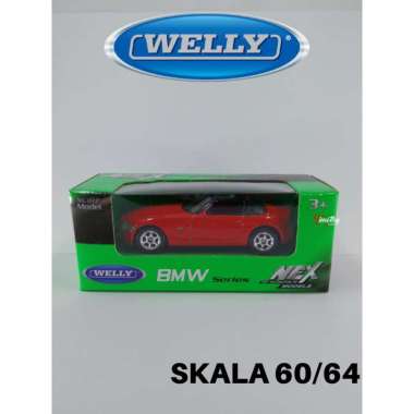 Diecast Welly Nex Skala 60 Pagani BMW X5 SUV Putih