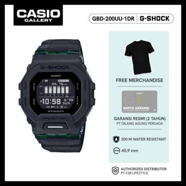 G-Shock Jam Tangan Pria Original GBD-200UU-1DR Digital