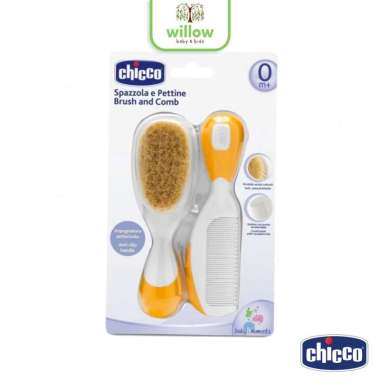 Sisir Bayi - Chicco Brush & Comb Orange