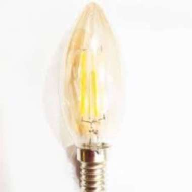 Lampu LED Candle Hinomaru E14 5 Watt Kuning Candle LED Lampu Lilin LED 5W Kuning E14