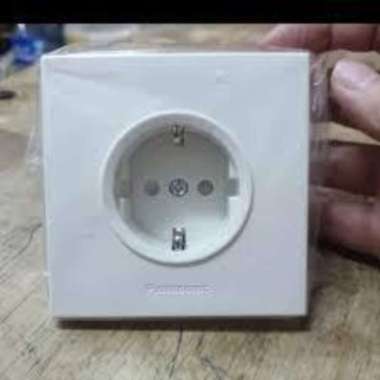 Stop Kontak Panasonic STOP KONTAK CP WESJ 1121 WHITE PANASONIC STYLE PUTIH