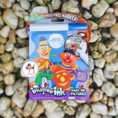 Sesame Street Pumpkin Imagine Ink Book