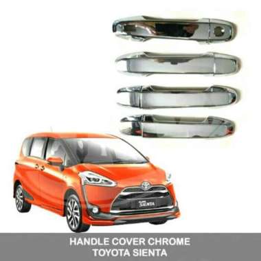 Handle Pintu / Handel / Pegangan Pintu Chrome All New Sienta 2017