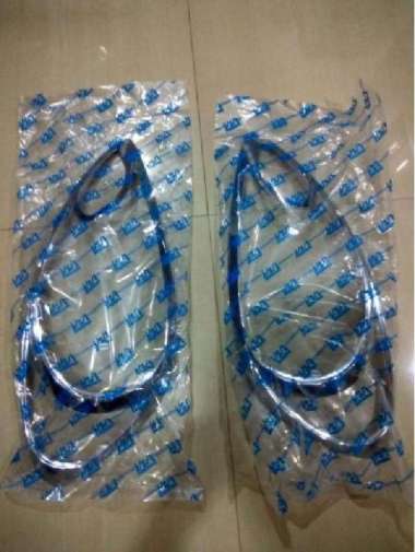 Garnish Lampu Headlamp / List Lampu Depan Chrome Honda Brio