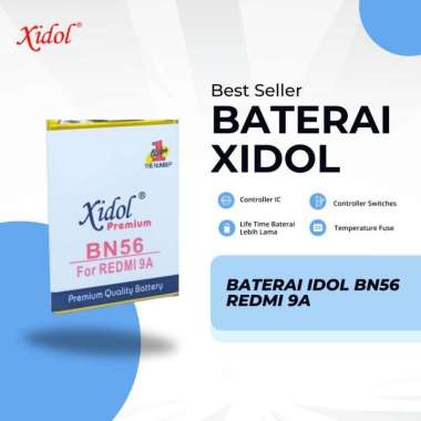 BATERAI XIDOL REDMI 9A PREMIUM BN56 BERGARANSI
