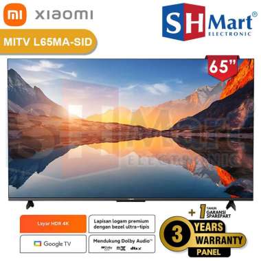 TV XIAOMI 65 INCH QLED A PRO L65MA-SID GOOGLE TV 4K UHD NEW GARANSI RESMI