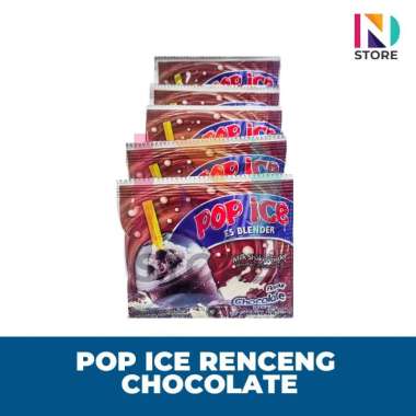 POP ICE RENCENG/RENTENG ISI 10 SACHET COKELAT RENCENG