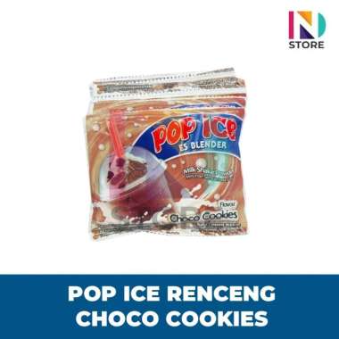 POP ICE RENCENG/RENTENG ISI 10 SACHET CHOCO COKIES RENCENG