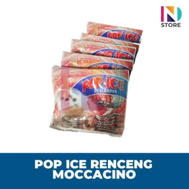 POP ICE RENCENG/RENTENG ISI 10 SACHET MOCCACINO RENCENG