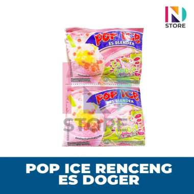 POP ICE RENCENG/RENTENG ISI 10 SACHET ES DOGER RENCENG