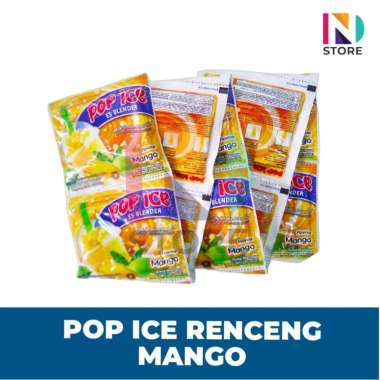 POP ICE RENCENG/RENTENG ISI 10 SACHET MANGO RENCENG