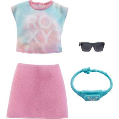 READY STOCK Barbie Fashion Pack - Baju Boneka Barbie ORIGINAL Tie Dye Roxy