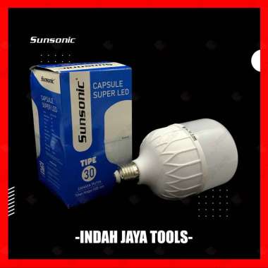 SUNSONIC TIPE 30 Lampu LED Bohlam 10 Watt - Capsule Listrik 220V Cahaya Putih CDL