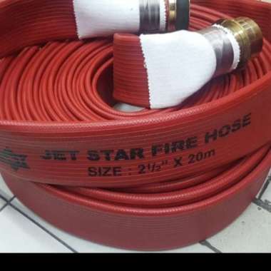 SELANG PEMADAM RUBBER JET STAR COUPLING MACHINO 2.5"X30M