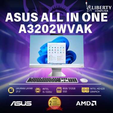 PC Asus AIO A3202WBAK-WPB585W /Core i5-1235U/8GB/512GB SSD/21.5″