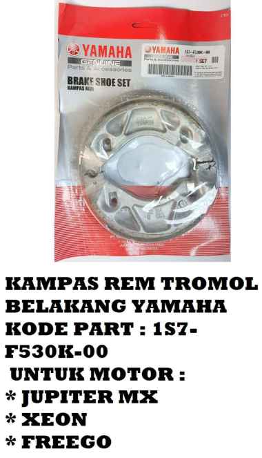 KAMPAS REM BELAKANG YAMAHA 1S7-F530K-00