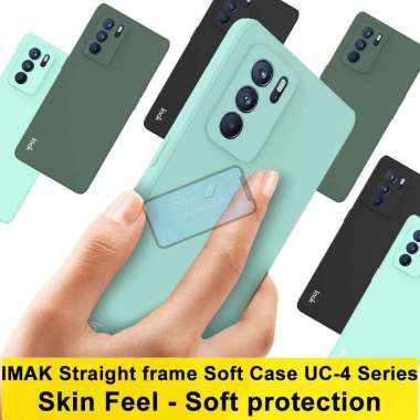 Original Imak Ultra thin Frosted Oppo Reno 6 Pro 5G Matte Soft Case Reno6 Pro 5G Hijau