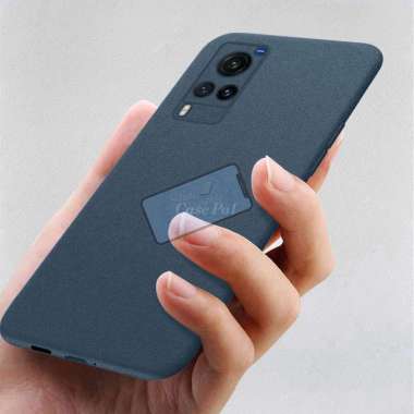 Premium Case Slim Matte Sandstone Case Vivo X60 l X60 Pro Soft Case X60 Pro Biru