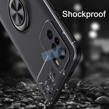 Case Xiaomi Redmi Note 10 l 10S Magnetic Ring Soft Case Original Auto Focus Case Redmi Note 10 10S