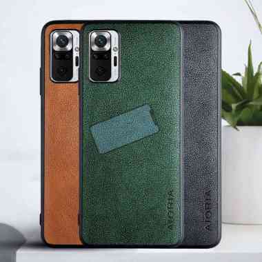 Case Xiaomi Redmi Note 10 Pro Case Aioria Luxury Matte Original Redmi Note 10 Pro Case Gray
