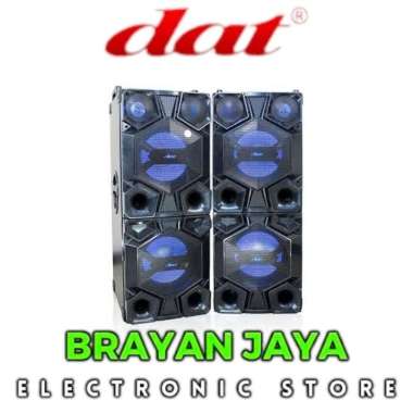 SPEAKER AKTIF DAT DQ-122 DOUBLE SUBWOOFER UKURAN 12 INCH DOUBLE