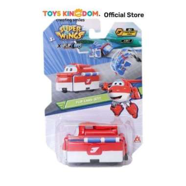 Toys Kingdom Alpha Group Superwings 2 In 1 Flip Cars Jett 636301 Toys Kids Toy Mainan Minifigure Ana
